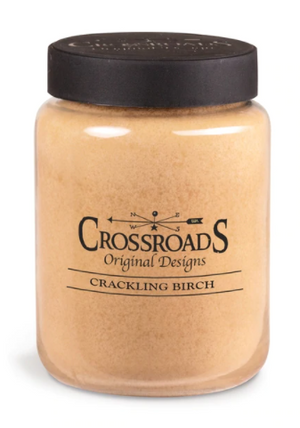 Crossroad Candle Fall: Crackling Birch (Multiple Sizes)