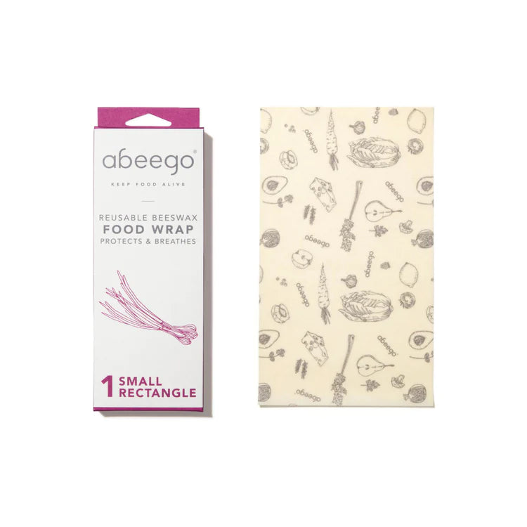Abeego Beeswax Food Wrap Small Rectangle