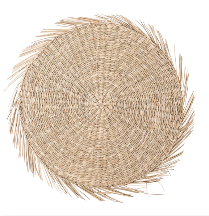 15" Round Seagrass Placemat