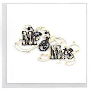 Quilling Card: Mr. & Mrs.
