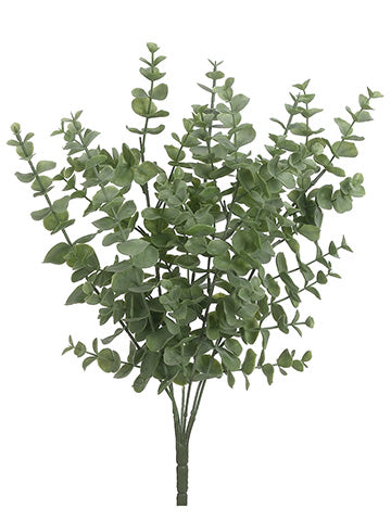 17.5" Eucalyptus Bush- Florals and Foliage