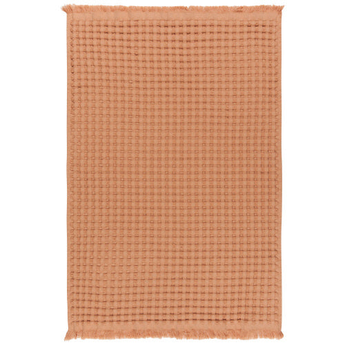 Waffle Organic Cotton Tawny Hand Towel