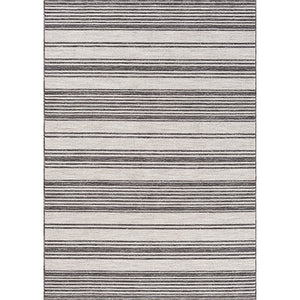 5'0" x 7'0"  Outdoor Rug Ivory / Anthracite