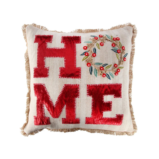 18 X 18" Home Embellished Cushion Cover