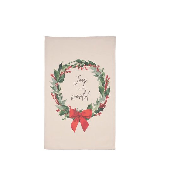 Joy To The World Single Kitchen Towel