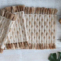 16 X 72" Safari Natural Table Runner Natural
