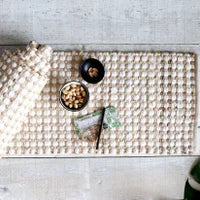 13 X 72"  Walker Natural Table Runner White