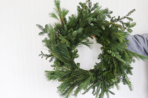 10" Mixed Wreath Plain - Transition to Betterness