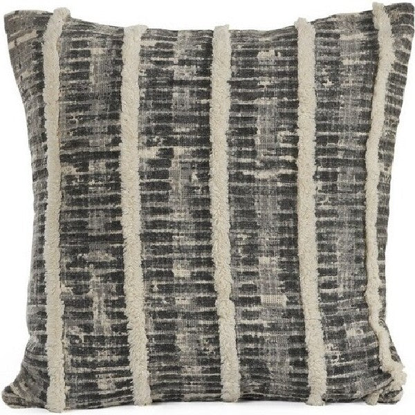 18"x18" Gray Pillow - Everyday Textiles