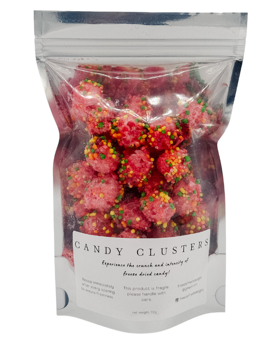 Freeze Dried Fruit: Candy Cluster Nerds