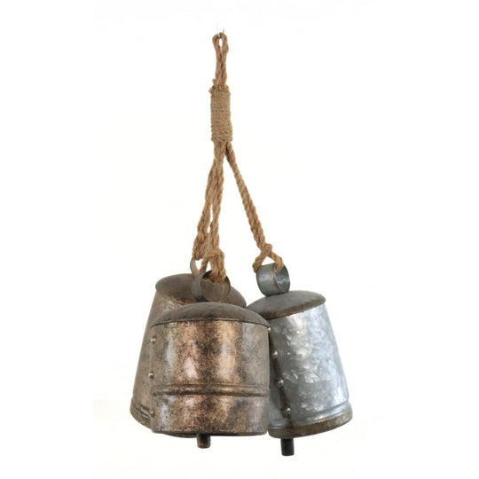 25"H Large Farm Bell Cluster
