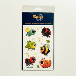 Temporary tattoos - The friendly insects