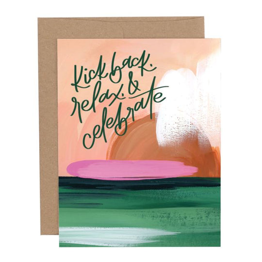 Hilo Kick Back Greeting Card
