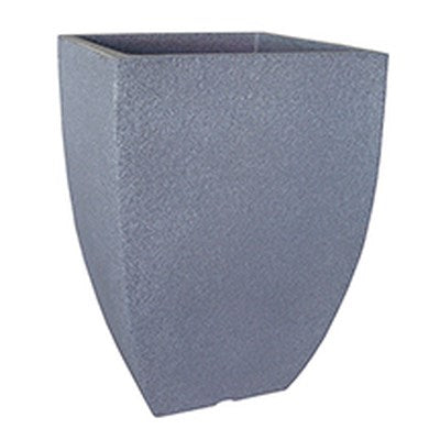 18.5 X 30 Modern Square Planter - Charcoal