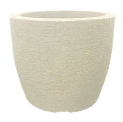16.5'' x 13''  European Round Planter (Sandstone)