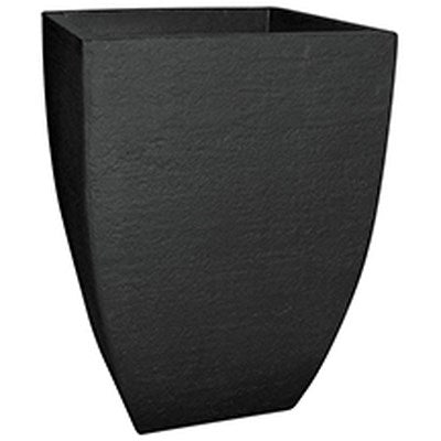 13 X 17.25 Modern Square Planter - Lead