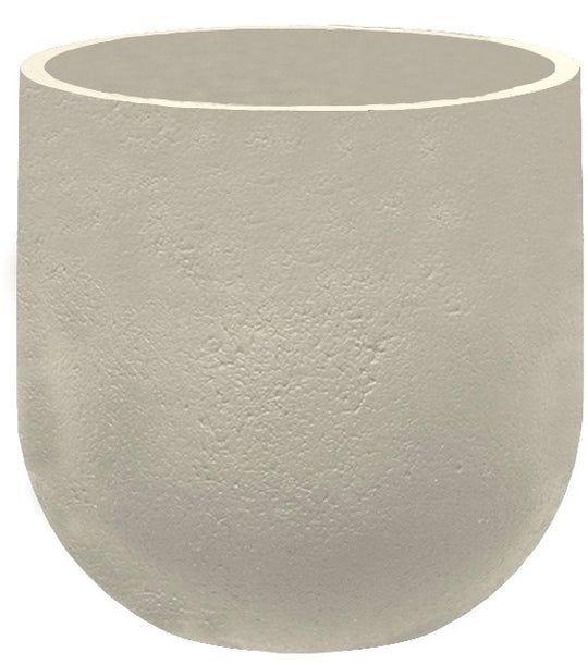 17.25 x 18.5 Rustic Cask Planter, Sandstone