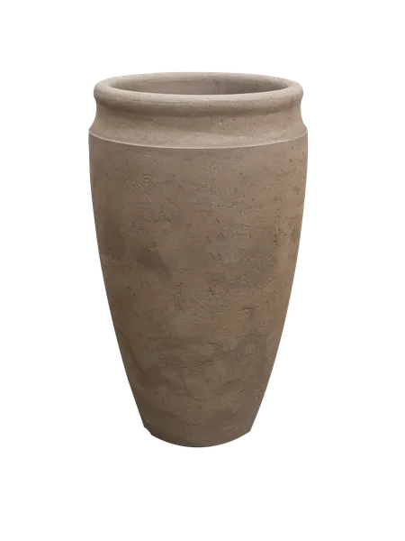 17'' x 28.75'' Antique Tall Planter, Macchiato