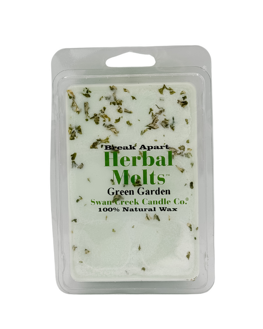 Swan Creek Candle : Drizzle Melts Green Garden