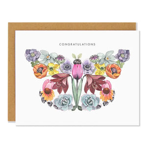 Sarah Voyer Paper Greeting Card:  Congratulations