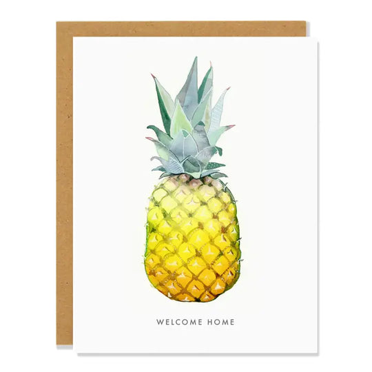 Sarah Voyer Paper Greeting Card:  Welcome Home