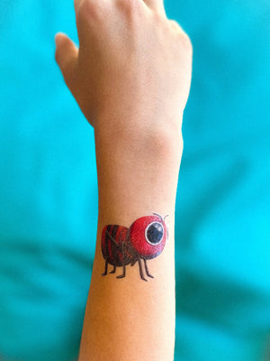 Temporary tattoos - The friendly insects