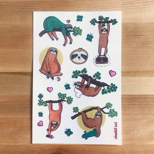 The Sloths - Temporary tattoos