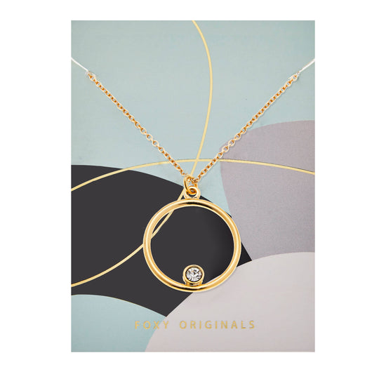Delilah Necklace: Gold
