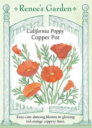 Poppy California Copper Pot Seeds