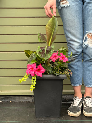10" Tuscany Tropical Planter