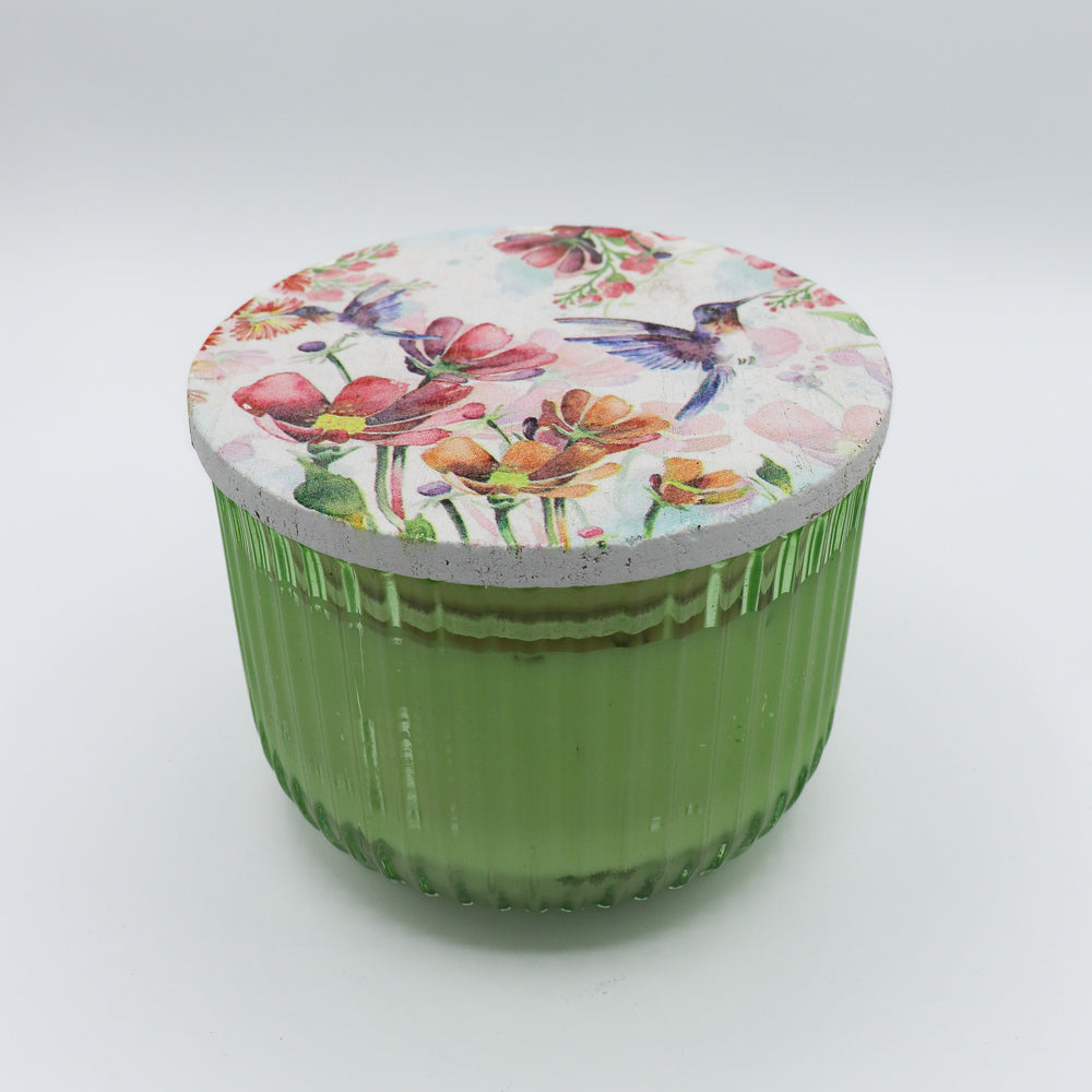 Swan Creek Candle Spring/Summer: Butterflies & Hummingbirds Collection Large 2-Wick Bowl