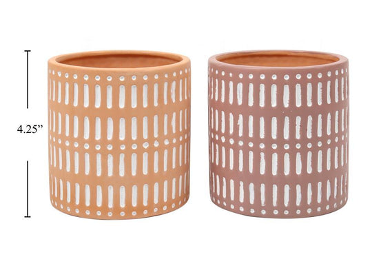 5.5" Naya Ceramic Planter (2 Asst)
