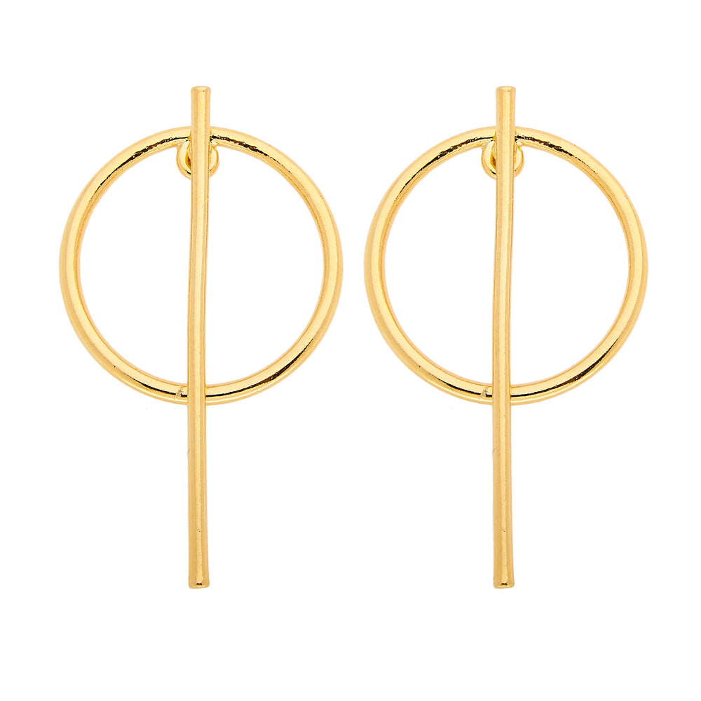 Beatrix Earrings | Ear Jackets: Gold