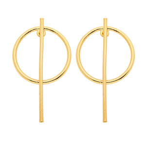 Beatrix Earrings | Ear Jackets: Gold