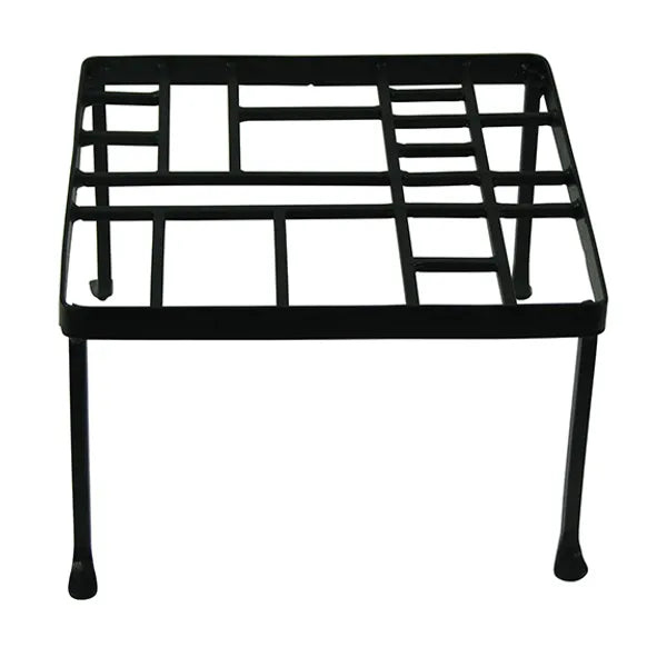 12" Mondrian Square Plant Riser (Black)