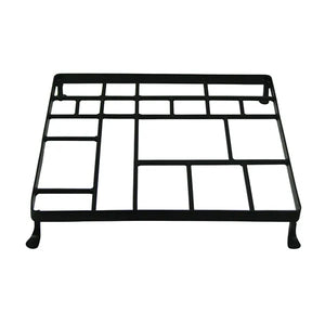 14" Mondrian Square Plant Riser (Black)
