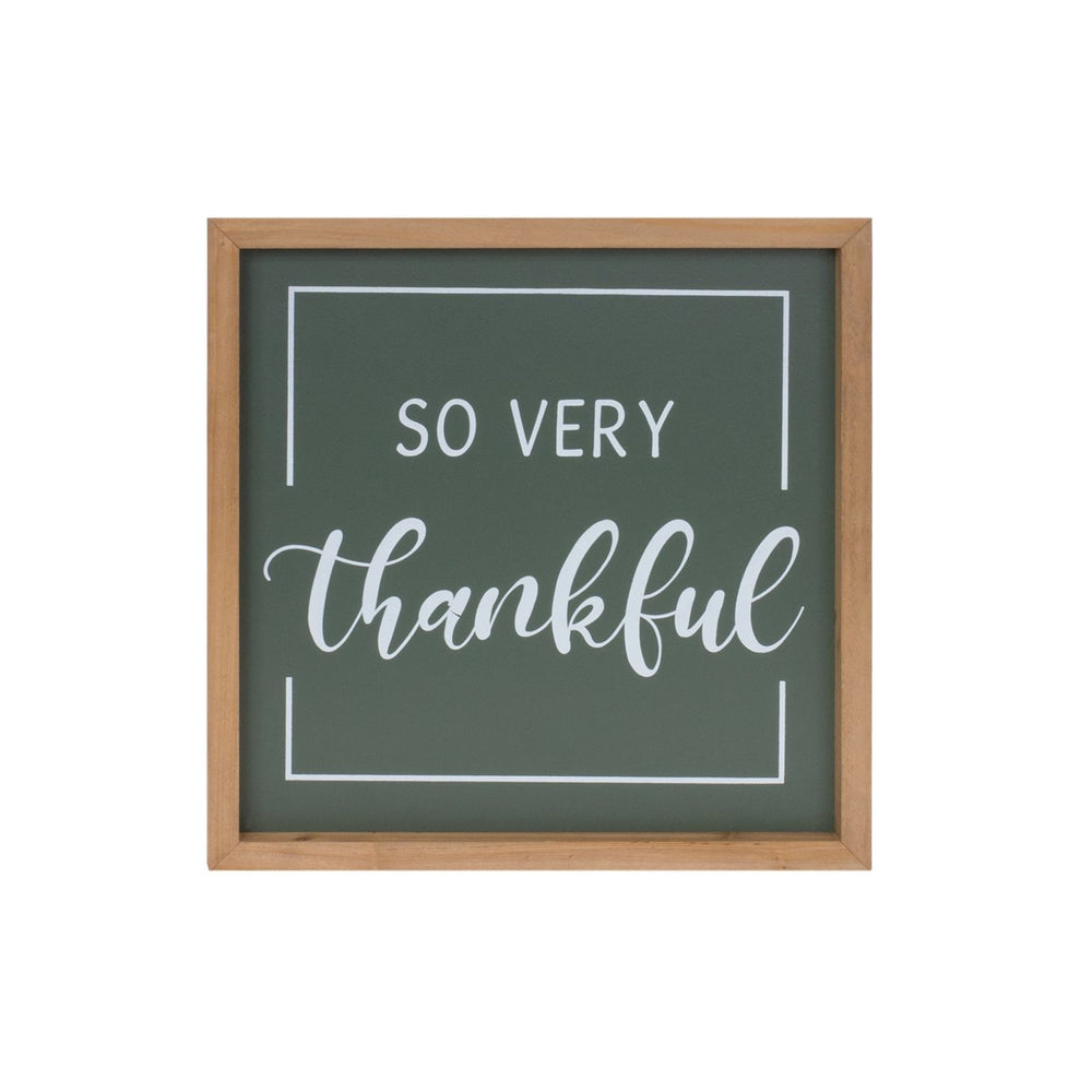 Gather and Thankful Sign (2 Versions)