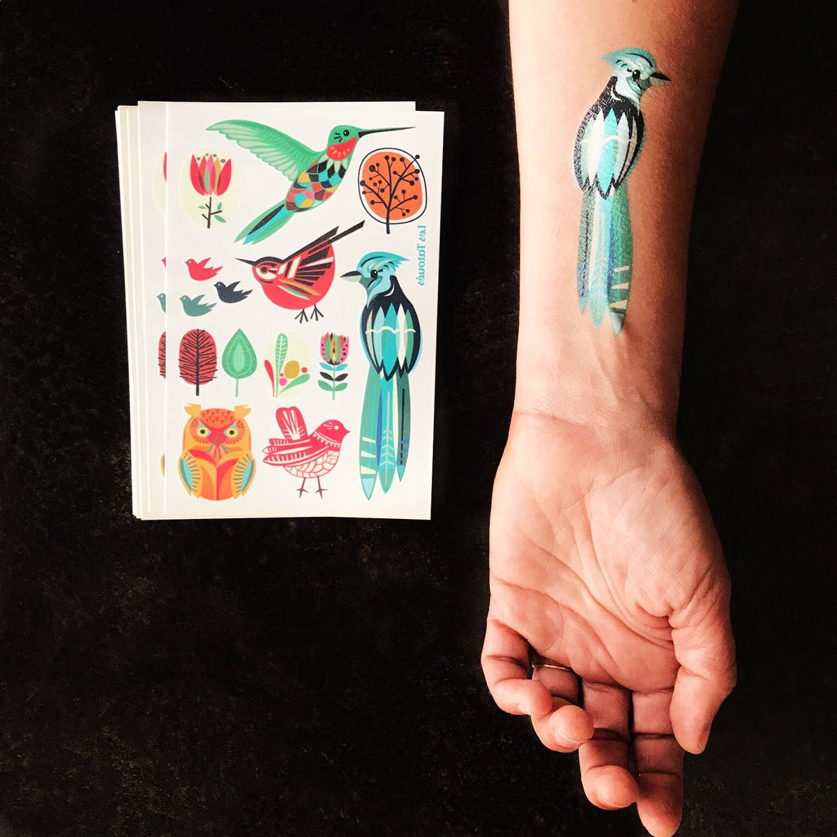 The Birds Temporary Tattoos Anna S Garden Home Wellness