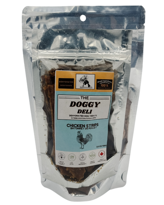 The Doggy Deli Treats: Chicken Strips