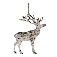 5" Aluminum Deer Ornament