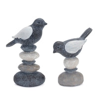 Bird on Rocks ( Asst sizes )