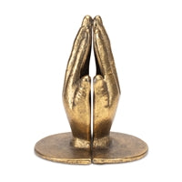 Iron Praying Hands Bookends ( Set of 2 )