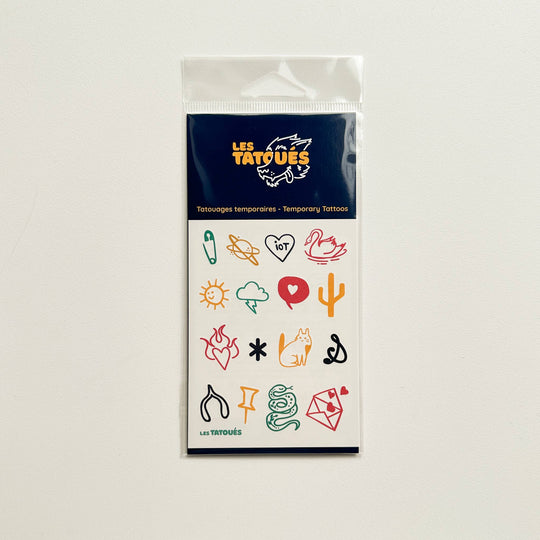 The Tiny Doodles - Temporary tattoos