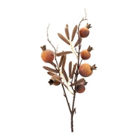 Pomegranate Spray 31" - Florals and Foliage