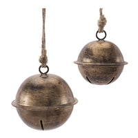 Iron/Jute Bell Ornament ( 2 Sizes )