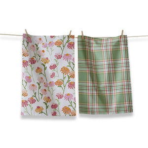 Daisy Dishtowel Set/2