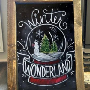 Chalk Dirty to Me | Holiday Chalkboard Workshop (Sun., Dec. 8 @ 11 AM)