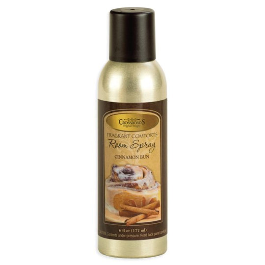 Crossroads Candles Room Spray: Cinnamon Bun