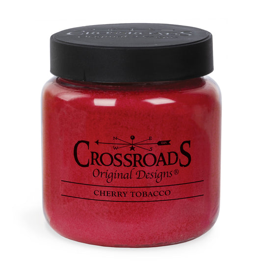 Crossroads Candles Spring / Summer: Cherry Tobacco (Multiple Sizes)