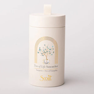 Scout: Suncatcher Tree of Life -  Turquoise/Tranquility/Gold